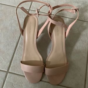Nude heels size 11